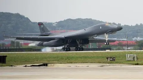Amerykańskie B-1B coraz częściej zjawiają się nad Koreą Południową