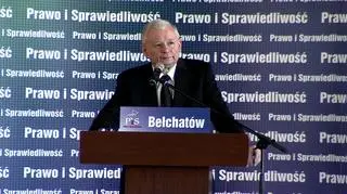 Jarosław Kaczyński spotkał się z mieszkańcami Bełchatowa