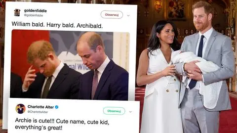Archie Harrison. Reakcje internautów na imię Royal Baby