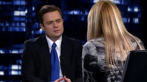 Adam Hofman był gościem "Kropki nad i"