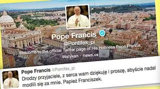 Twitter Franciszka już działa