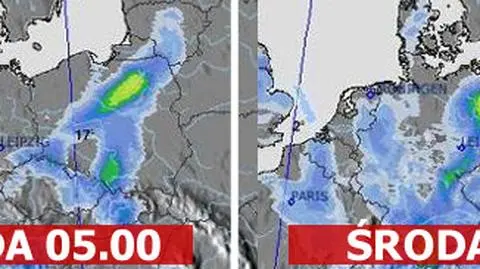 Komórka burzowa o północy w Warszawie