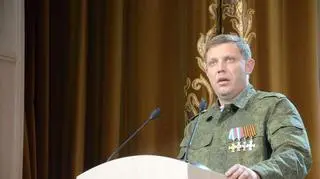 Aleksandr Zacharczenko jest od sierpnia ub. roku liderem separatystów w samozwańczej DRL