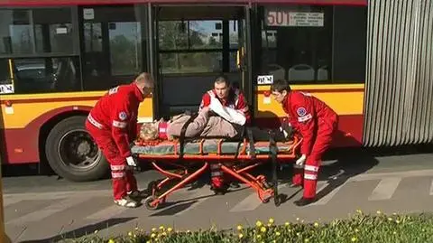 Wypadek autobusu. 9 osób w szpitalu