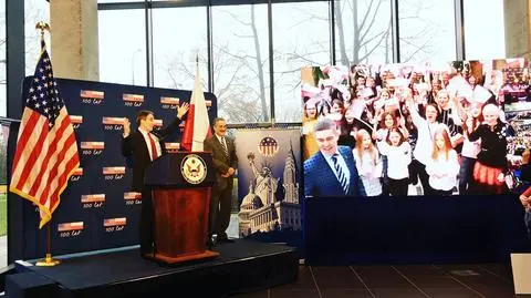 W czasie uroczystości odśpiewano między innymi hymn Polski