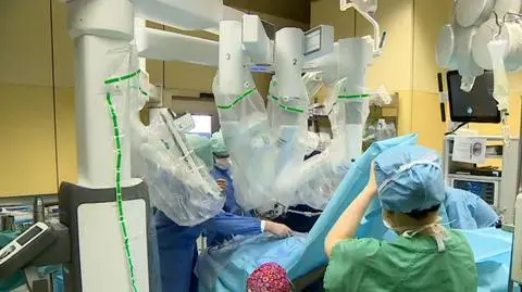 Pionierska operacja z pomocą robota