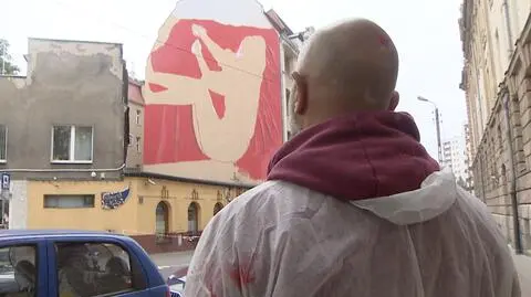 W Rzymie zamalowali jego mural. W Poznaniu robi największy w życiu