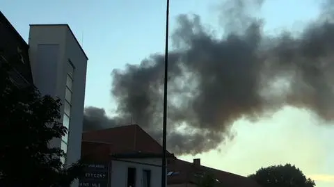 One storey of a tenement building in Kędzierzyn-Koźle has collapsed after gas explosion