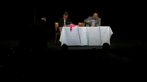 Janusz Palikot i Ryszard Kalisz w Anglii