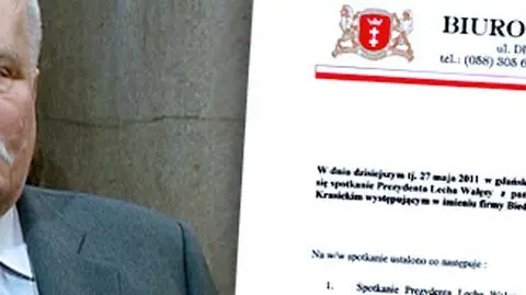 Wałęsa jak kadra Smudy, z pieniędzmi od "Biedronki"