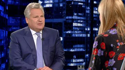 Aleksander Kwaśniewski w "Kropce nad i"