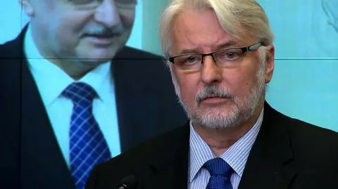 Witold Waszczykowski kieruje polską dyplomacją od 2015 roku