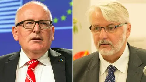 Komisja Europejska prowadzi wobec Polski procedurę kontroli praworządności (nagranie z 26 lipca) 