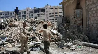 Aleppo od 2012 roku podzielone jest pomiędzy rebeliantów a siły rządowe