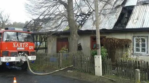 Pożar domu pod Jelenią Górą. W płomieniach zginęła 75-latka