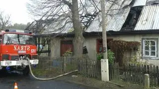 Do pożaru doszło w Barcinku