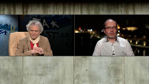 Marcin Jędrych i Roman Rogowiecki w Tak Jest