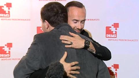 Nergal spotkał swojego dawcę Grzegorza 