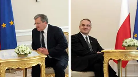 Waldemar Pawlak i Janusz Palikot spotkali się z Bronisławem Komorowskim
