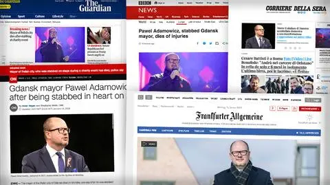 Politicians and diplomats paid tribute to Paweł Adamowicz