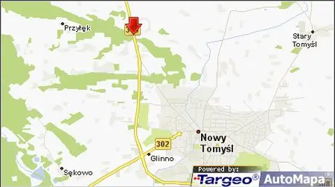 Dachowanie pod Nowym Tomyślem. Jedna osoba nie żyje