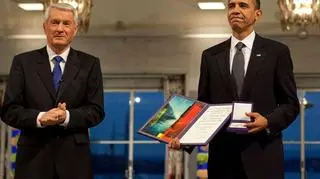 Barack Obama otrzymał Nagrodę Nobla w 2009 r. 