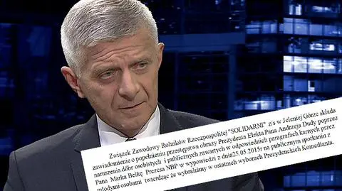 Rolnicy podali Belkę do prokuratury za "komedianta"