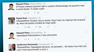 Twitterowe przepychanki słowne