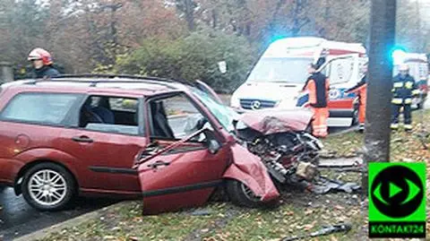 Wypadek we Wrocławiu. Trzy osoby poszkodowane
