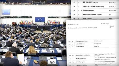 Parlament Europejski. Debata o Polsce