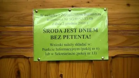 Urzędy biorą wolne. Od petentów