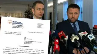 Platforma pyta o powiązania Adama Andruszkiewicza z Kremlem