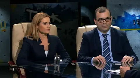 Joanna Schmidt i Andrzej Jaworski w "Tak jest"
