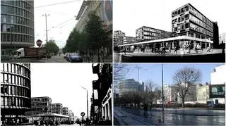 Ulica 27 Grudnia dzisiaj i na szkicach z 1959 r.