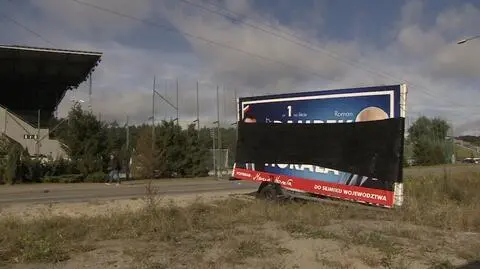 Straż miejska usuwa mobilne banery w Gdyni