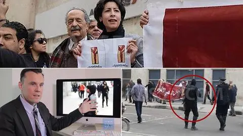 Kobieta zginęła zabita przez policjanta w czasie protestu w Kairze 24 stycznia - donosi HRW
