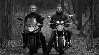 Maks i Krzysztof przed wyjazdem