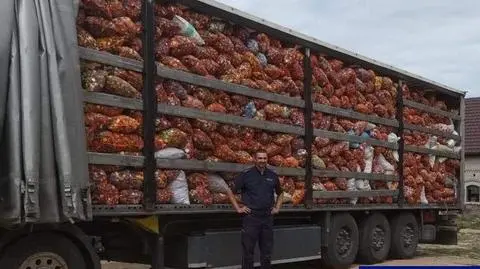 Dzielnicowy zebrał 13 ton nakrętek na leczenie rocznej Poli