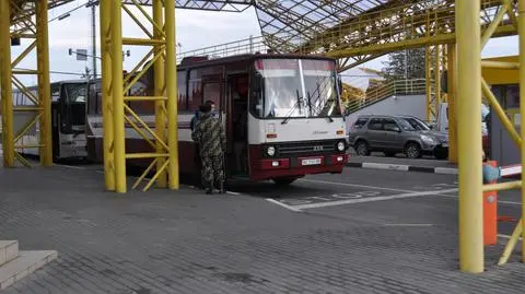 Górnicy z Ukrainy blokowali przejście w Dorohucku