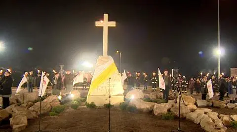 Poświęcono obelisk z symbolami Światowych Dni Młodzieży