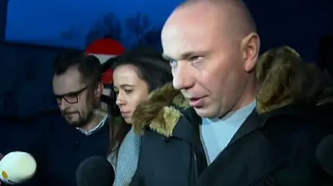 Piotr Pytel po wyjściu z prokuratury: sprawa jest polityczna