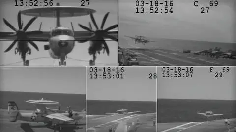 Wypadek na lotniskowcu. Medale za uratowanie E-2C od katatrofy