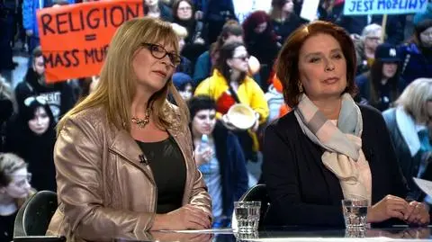 Małgorzata Gosiewska (PiS) i Małgorzata Kidawa-Błońska (PO) były gośćmi "Faktów po Faktach" TVN24