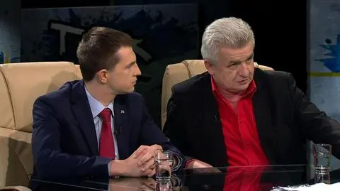 PIOTR IKONOWICZ I ADAM SZŁAPKA W PROGRAMIE TAK JEST