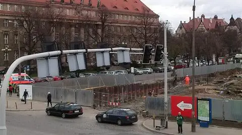 Wrocław. 250-kilogramowa bomba lotnicza na budowie dworca