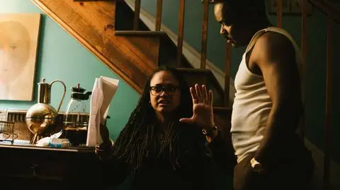Reżyserka "Selmy" Ava Duvernay na planie filmu z Davidem Oyelowo, który gra Martina Luthera Kinga Juniora