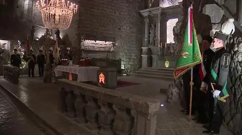 Wieliczka. Poranna pasterka pod ziemią