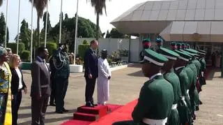 Szef polskiego rządu w Abudży