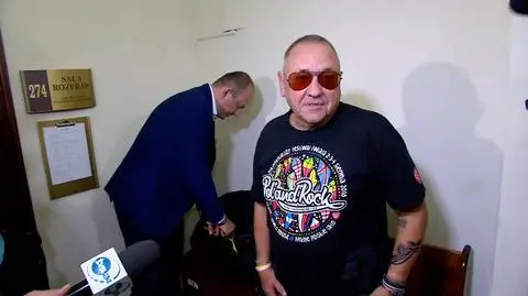 Jerzy Owsiak we wrocławskim sądzie