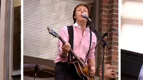 McCartney rozgrzał Wielkie Jabłko